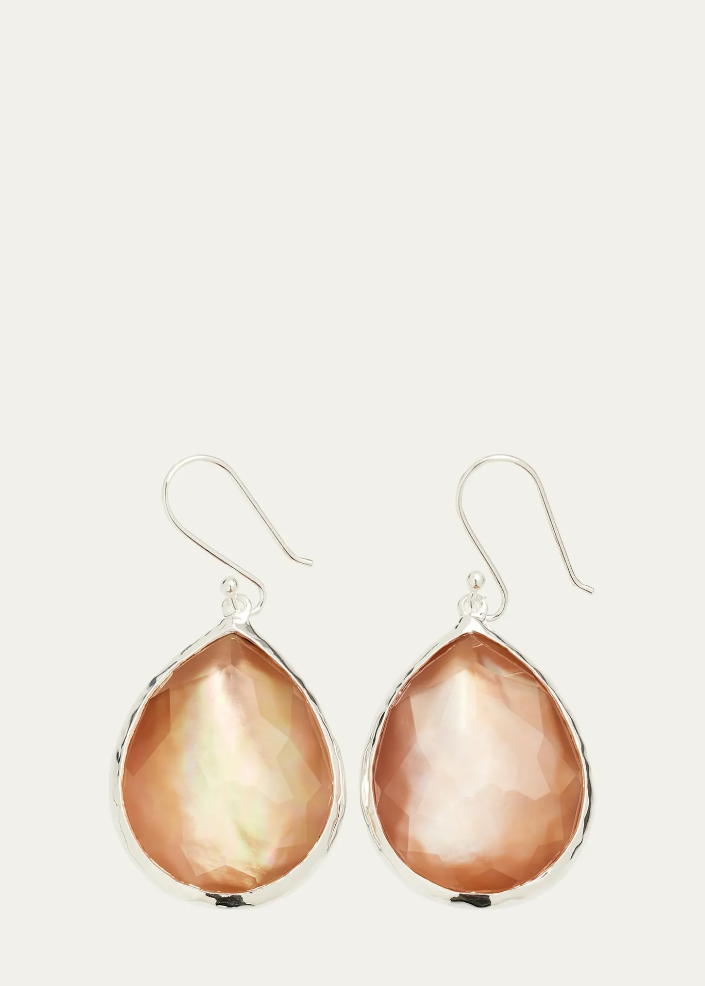 IppolitaLarge Teardrop Earrings in Sterling Silver
