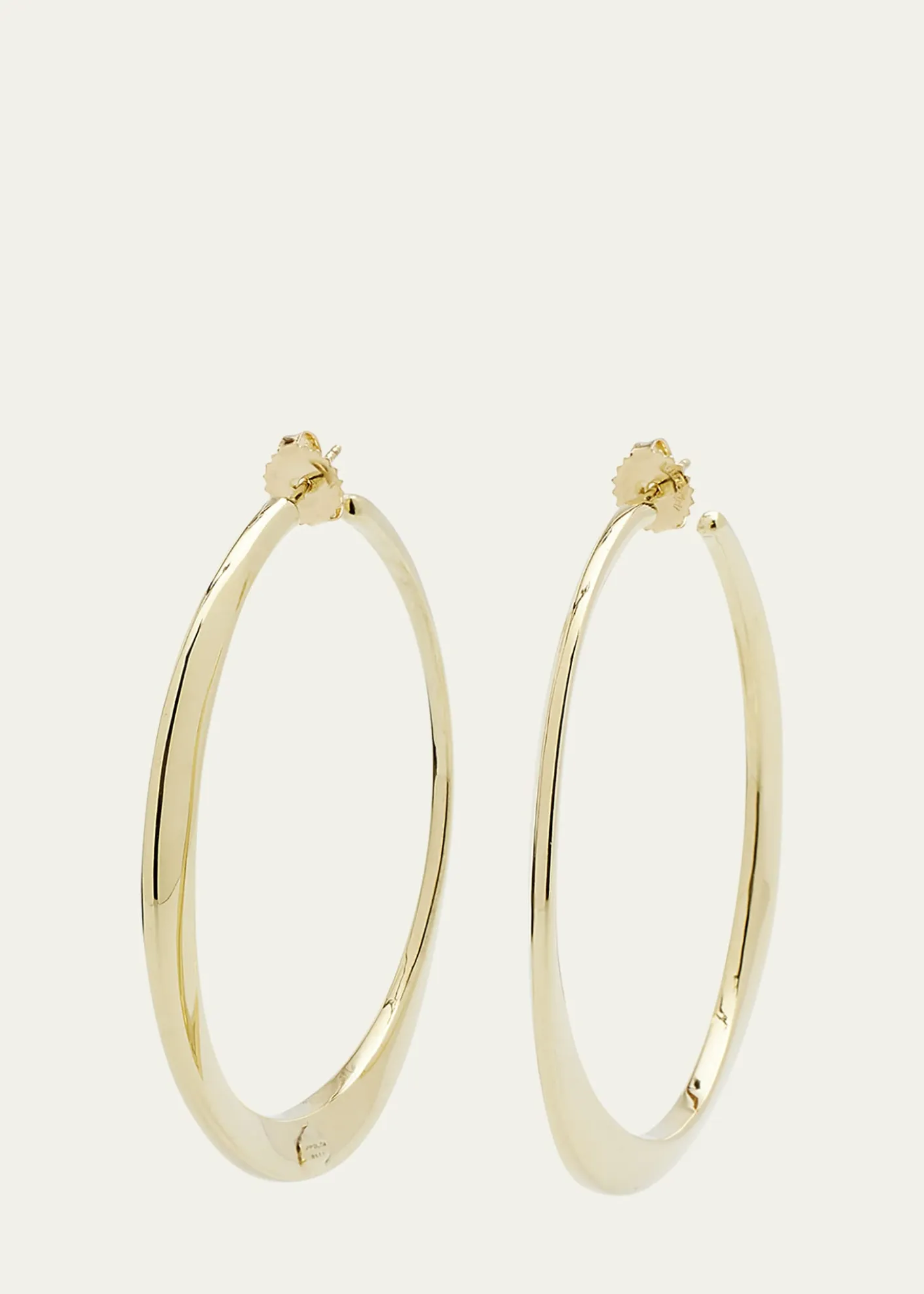IppolitaLarge Twisted Hoop Earrings in 18K Gold
