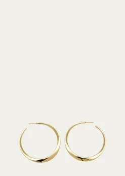 IppolitaLarge Twisted Hoop Earrings in 18K Gold