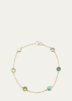 IppolitaLollipop Confetti Bracelet in 18K Gold