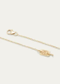 IppolitaLong Hammered Pinball Layering Necklace in 18K Gold