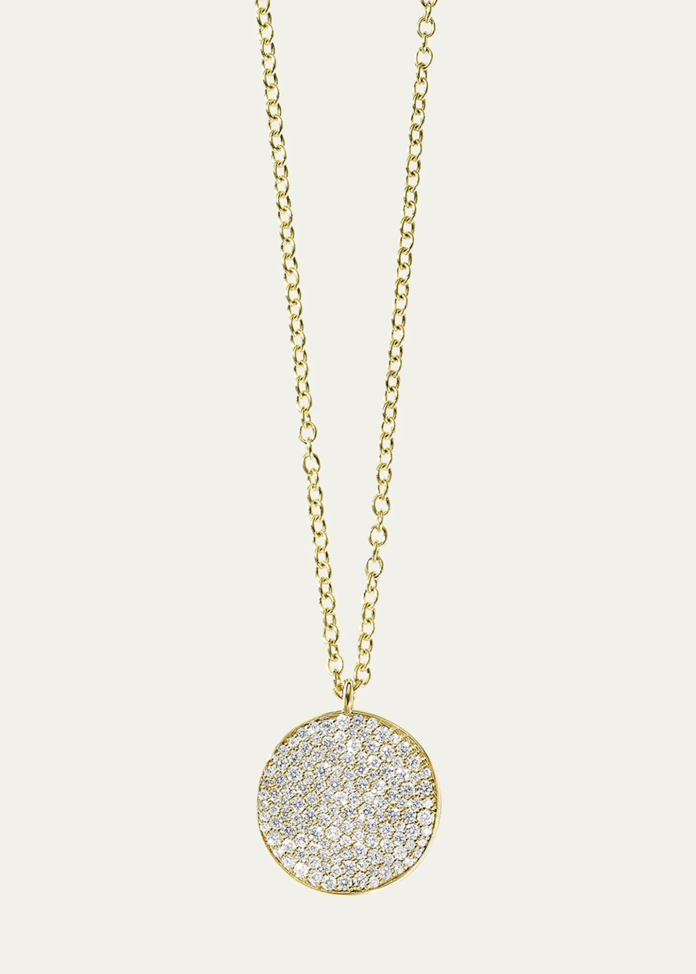 IppolitaMedium Flower Pendant Necklace in 18K Gold with Diamonds