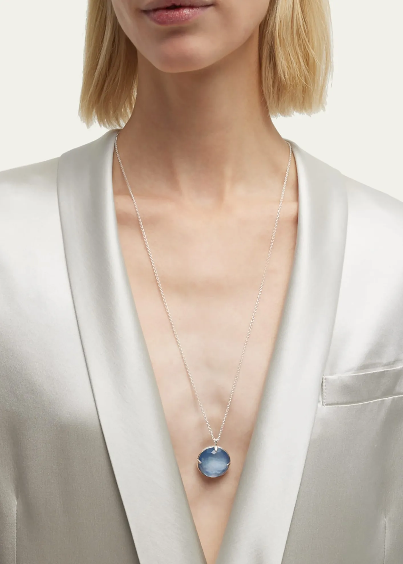 IppolitaMedium Pendant Necklace in Sterling Silver
