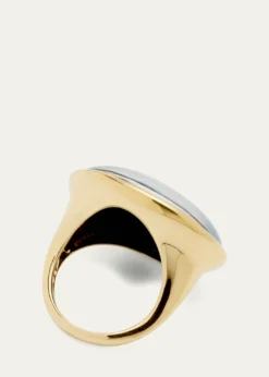 IppolitaOval Ring in 18K Gold