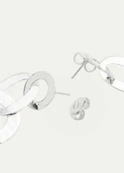 IppolitaRoma Links Post Earrings in Sterling Silver