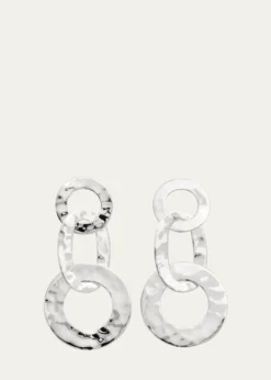 IppolitaRoma Links Post Earrings in Sterling Silver