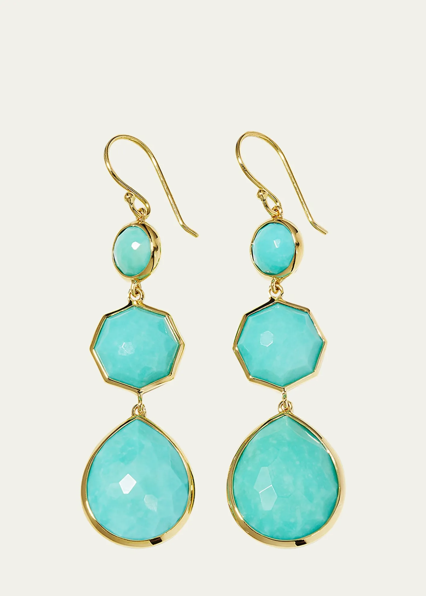 IppolitaSmall Crazy 8's Earrings in 18K Gold