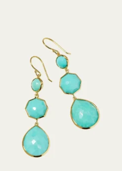 IppolitaSmall Crazy 8's Earrings in 18K Gold