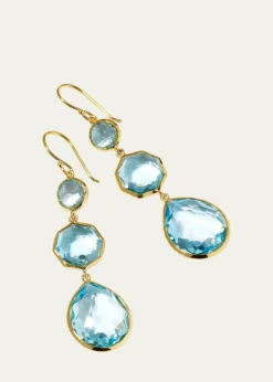 IppolitaSmall Crazy 8's Earrings in 18K Gold