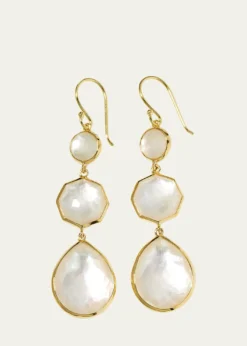 IppolitaSmall Crazy 8's Earrings in 18K Gold