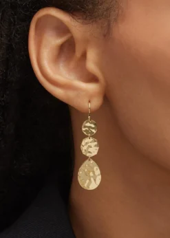 IppolitaSmall Crinkle Crazy 8's Earrings in 18K Gold