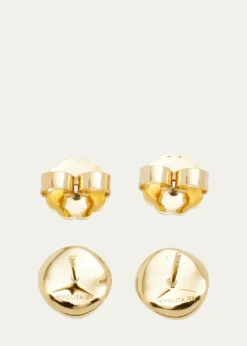 IppolitaSmall Flower Stud Earrings in 18K Gold with Diamonds