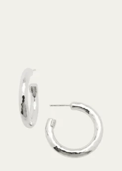 IppolitaSmall Hoop Earrings in Sterling Silver