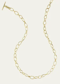 IppolitaSmall Scultura Link Necklace in 18K Gold