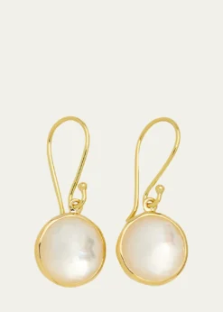 IppolitaSmall Single Drop Earrings in 18K Gold