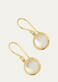 IppolitaSmall Single Drop Earrings in 18K Gold