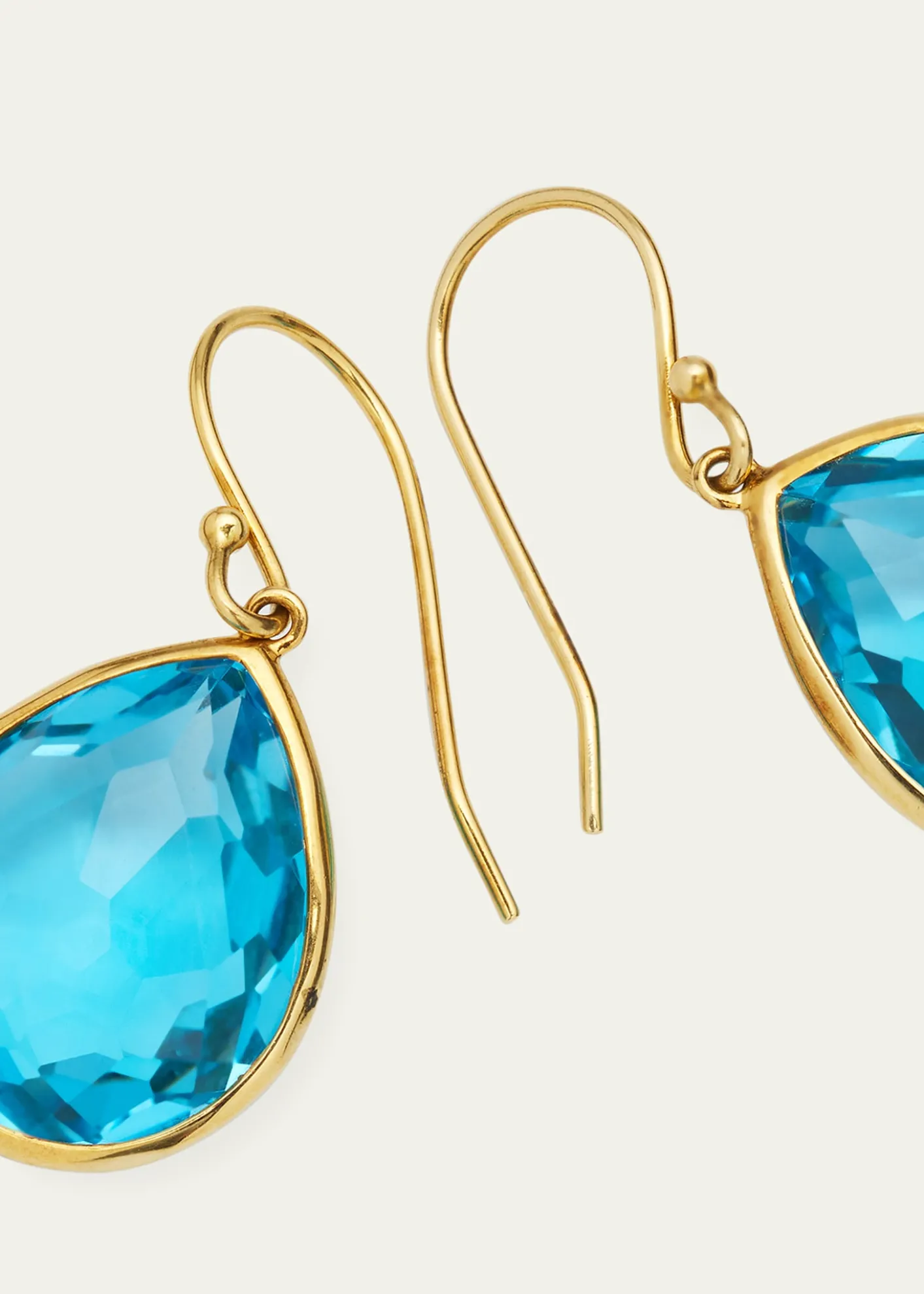 IppolitaSmall Teardrop Earrings in 18K Gold