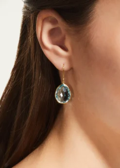 IppolitaSmall Teardrop Earrings in 18K Gold