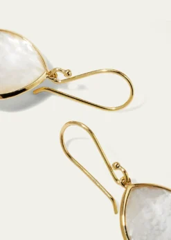 IppolitaSmall Teardrop Earrings in 18K Gold