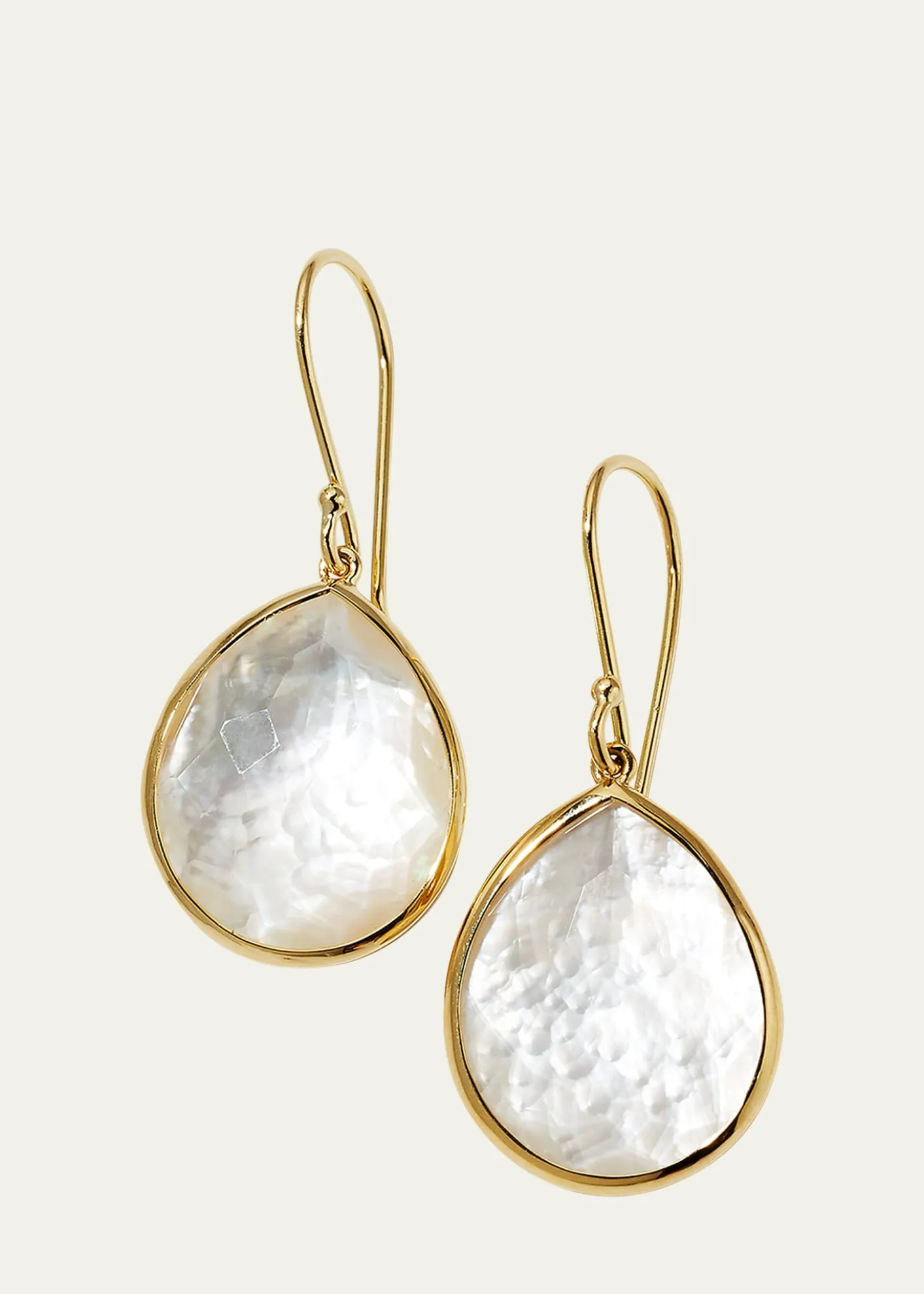 IppolitaSmall Teardrop Earrings in 18K Gold