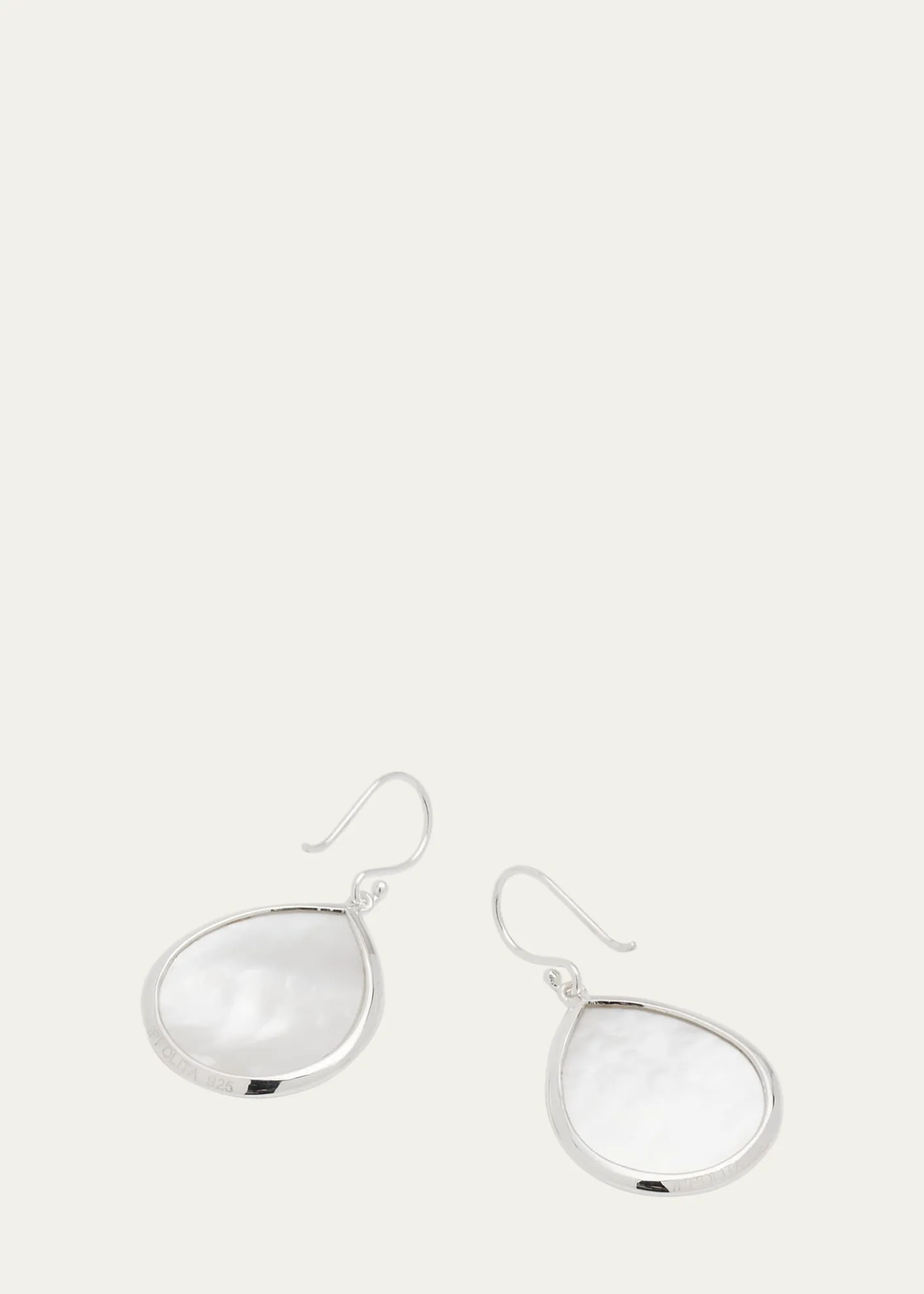 IppolitaSmall Teardrop Earrings in Sterling Silver