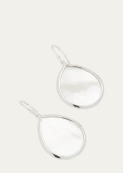 IppolitaSmall Teardrop Earrings in Sterling Silver