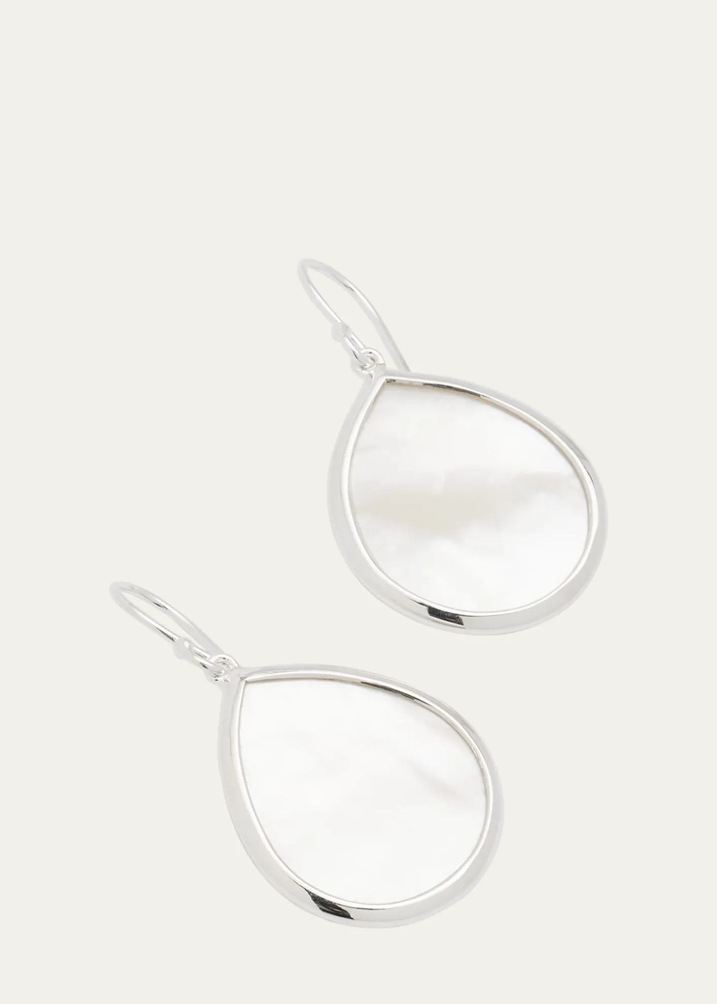 IppolitaSmall Teardrop Earrings in Sterling Silver