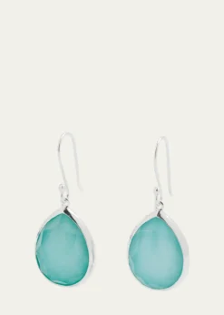 IppolitaSmall Teardrop Earrings in Sterling Silver