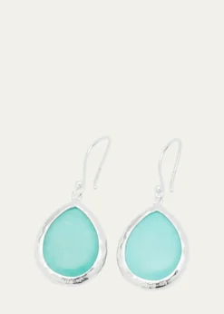 IppolitaSmall Teardrop Earrings in Sterling Silver