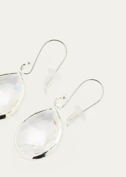IppolitaSmall Teardrop Earrings in Sterling Silver