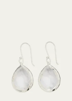 IppolitaSmall Teardrop Earrings in Sterling Silver