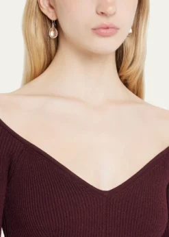 IppolitaSmall Teardrop Earrings in Sterling Silver