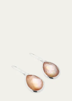 IppolitaSmall Teardrop Earrings in Sterling Silver