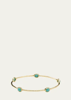 Ippolita5-Stone Bangle in 18K Gold