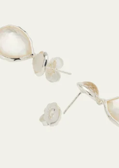 Ippolita2-Stone Earrings in Sterling Silver