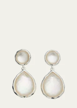 Ippolita2-Stone Earrings in Sterling Silver