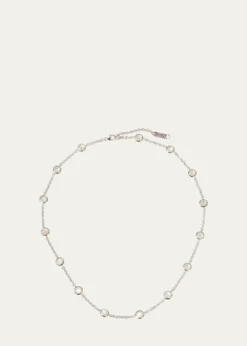 IppolitaStone Station Necklace in Sterling Silver