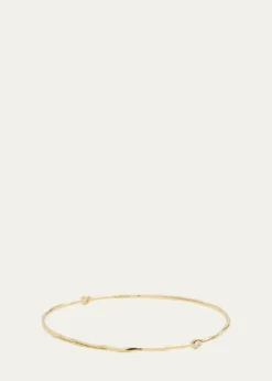 IppolitaSuperstar Bangle in 18K Gold with Diamonds