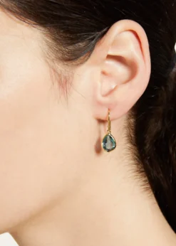 IppolitaTeeny Teardrop Earrings in 18K Gold