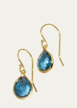IppolitaTeeny Teardrop Earrings in 18K Gold