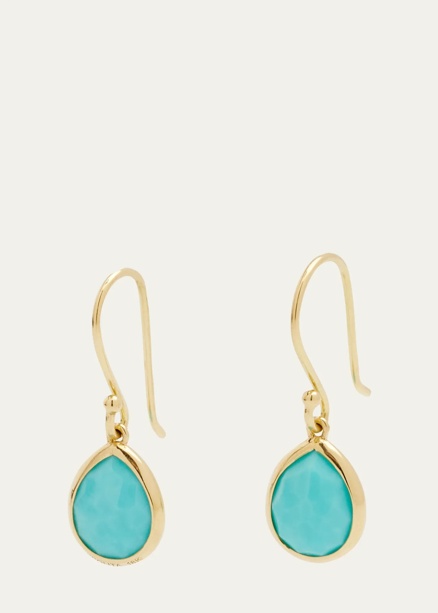IppolitaTeeny Teardrop Earrings in 18K Gold