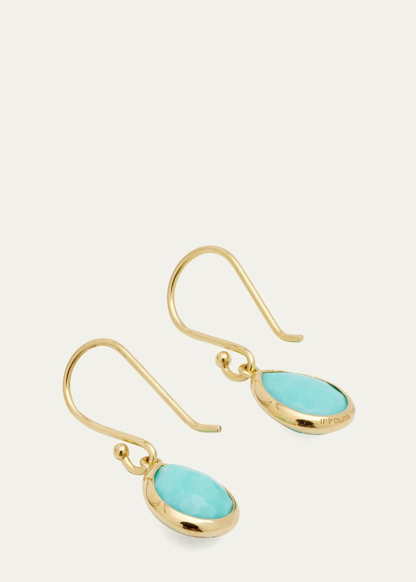 IppolitaTeeny Teardrop Earrings in 18K Gold