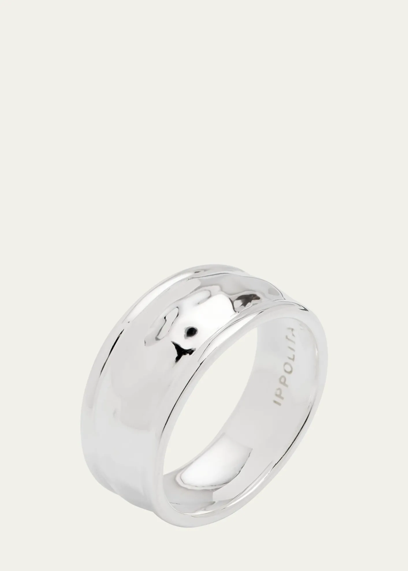 IppolitaThin Goddess Ring in Sterling Silver