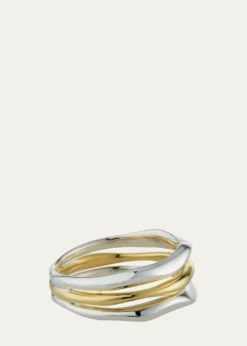 IppolitaTriple-Band Squiggle Ring in Chimera
