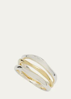 IppolitaTriple-Band Squiggle Ring in Chimera