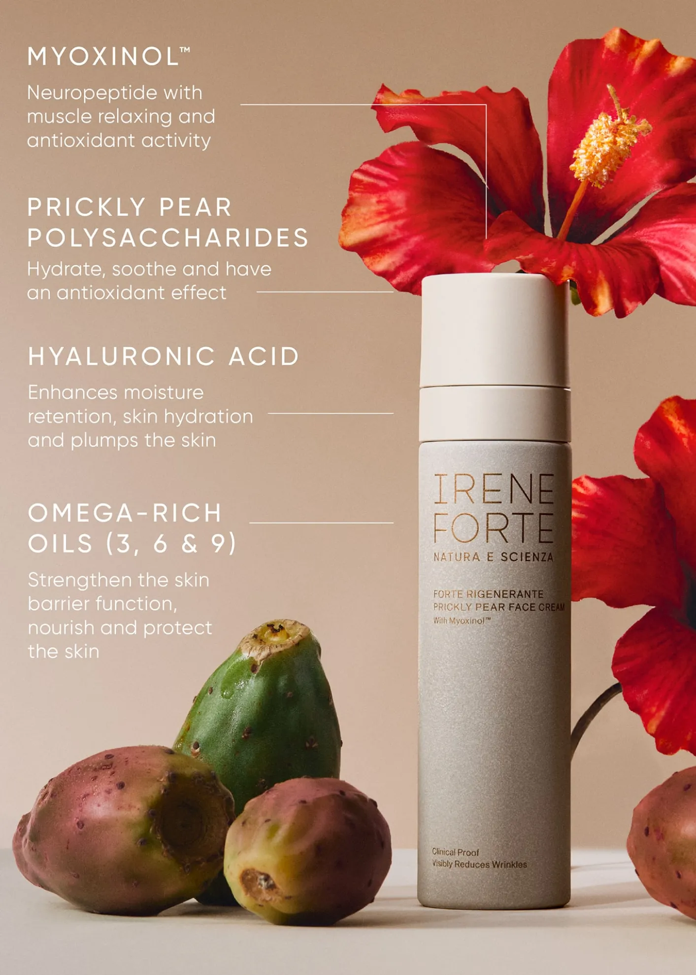 Irene Forte SkincarePrickly Pear Face Cream, 1.7 oz.
