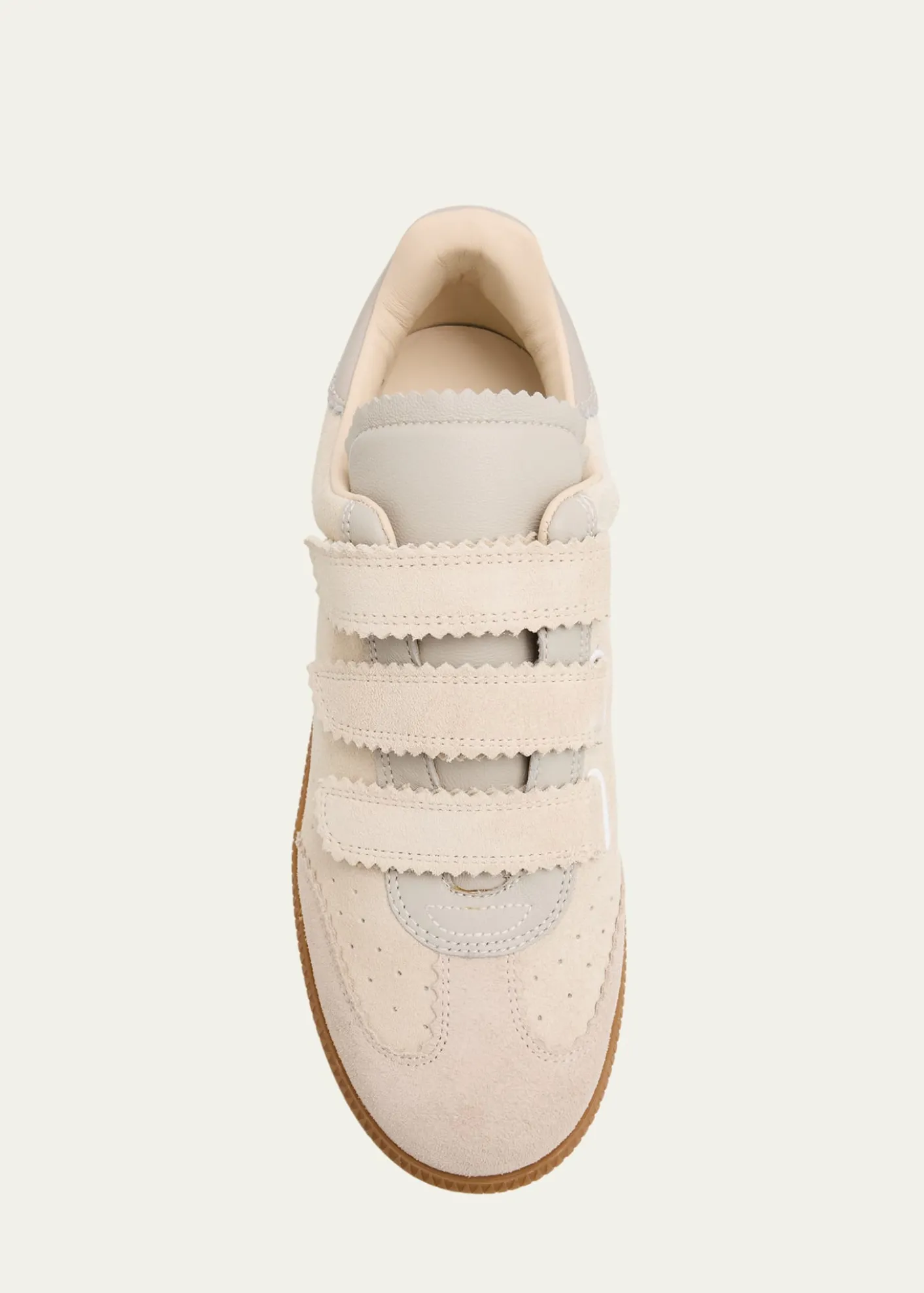 Isabel MarantBeth Mixed Leather Triple-Grip Sneakers