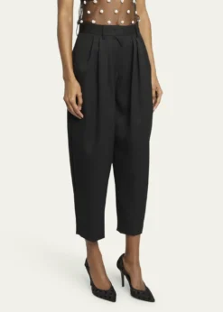 Isabel MarantJanice Pleated Wool Pants