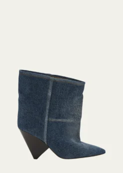 Isabel MarantMiyako Denim Ankle Booties