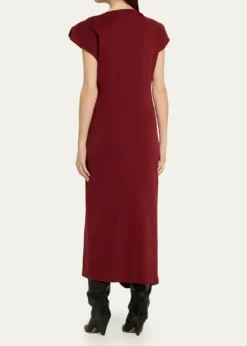 Isabel MarantNadela Ruched Cotton Jersey Dress